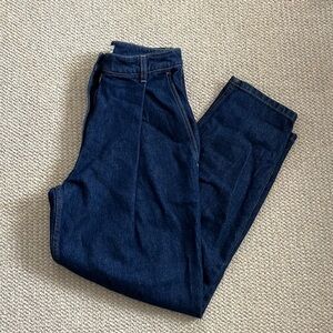 Magda Butrym denim toteness pants navy